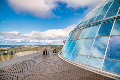 Aussichtsplattform am Perlan in Reykjavík