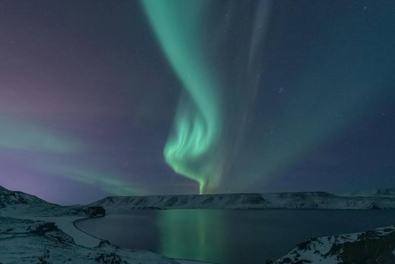 Nordlichter in Island